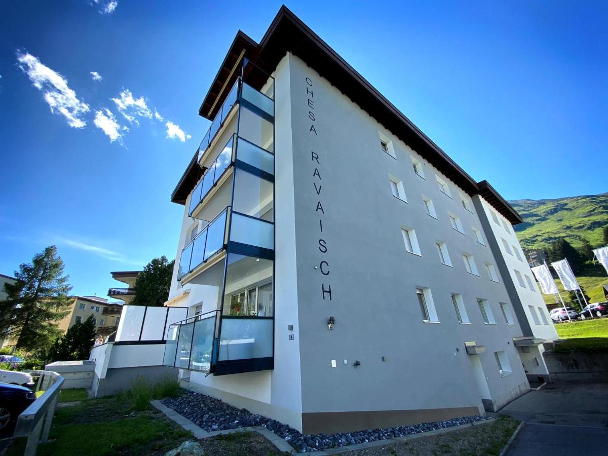 Zentrale Top Wohnung Chesa Ravaisch Davos Eksteriør billede